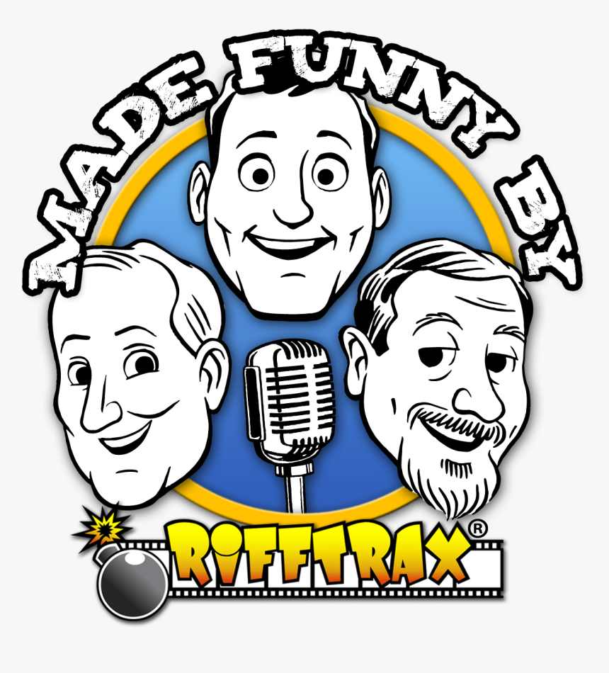 Made Funny By Rifftrax Logo - Made Funny By Rifftrax, HD Png Download, Free Download