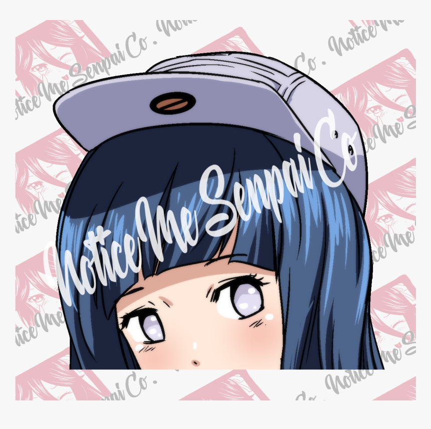 Image Of Haloeyewaifupeeker - Cartoon, HD Png Download, Free Download