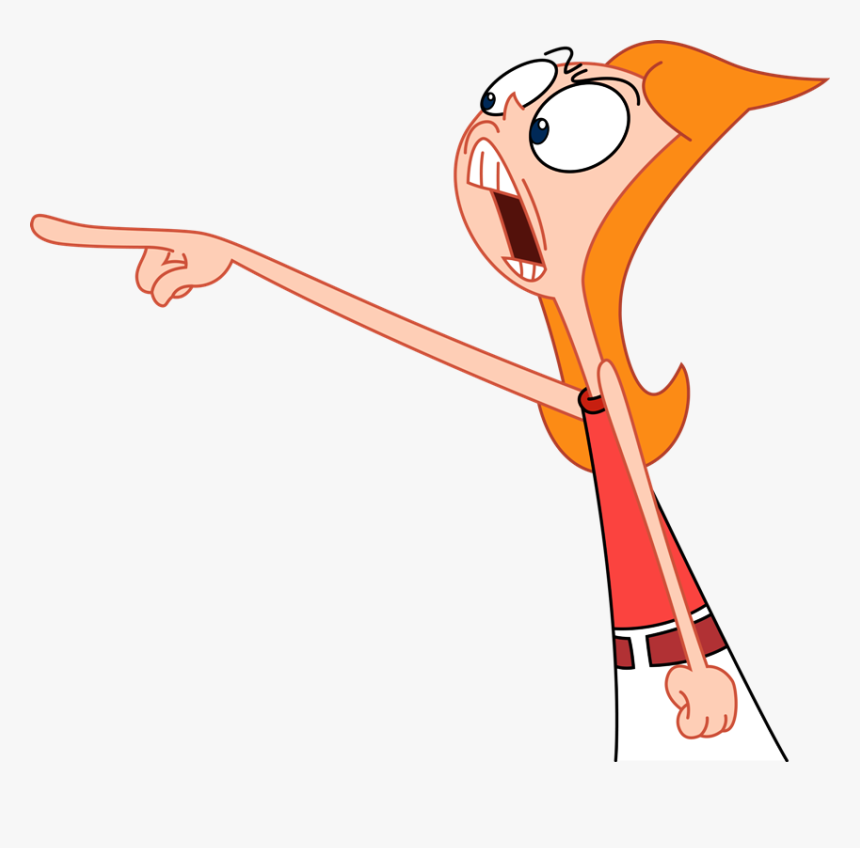 Candace Opening Her Big Mouth-cn649 - Candace In Phineas And Ferb Transparent, HD Png Download, Free Download