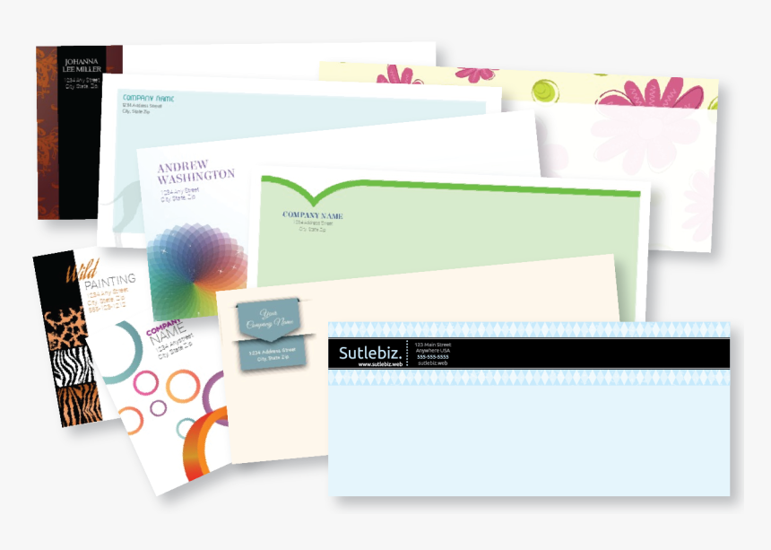 Examples Of Envelope Designs - Online Advertising, HD Png Download, Free Download