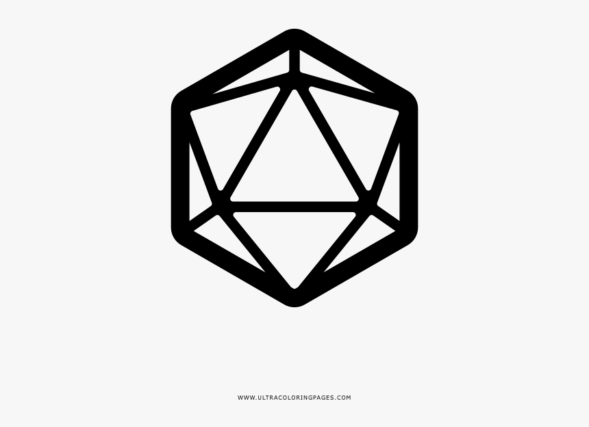 Icosahedron Coloring Page - Gluu Logo Png, Transparent Png, Free Download