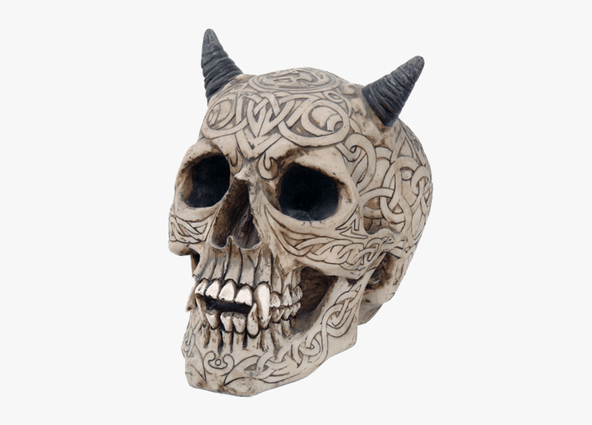 Demon Horn On Skulls, HD Png Download, Free Download