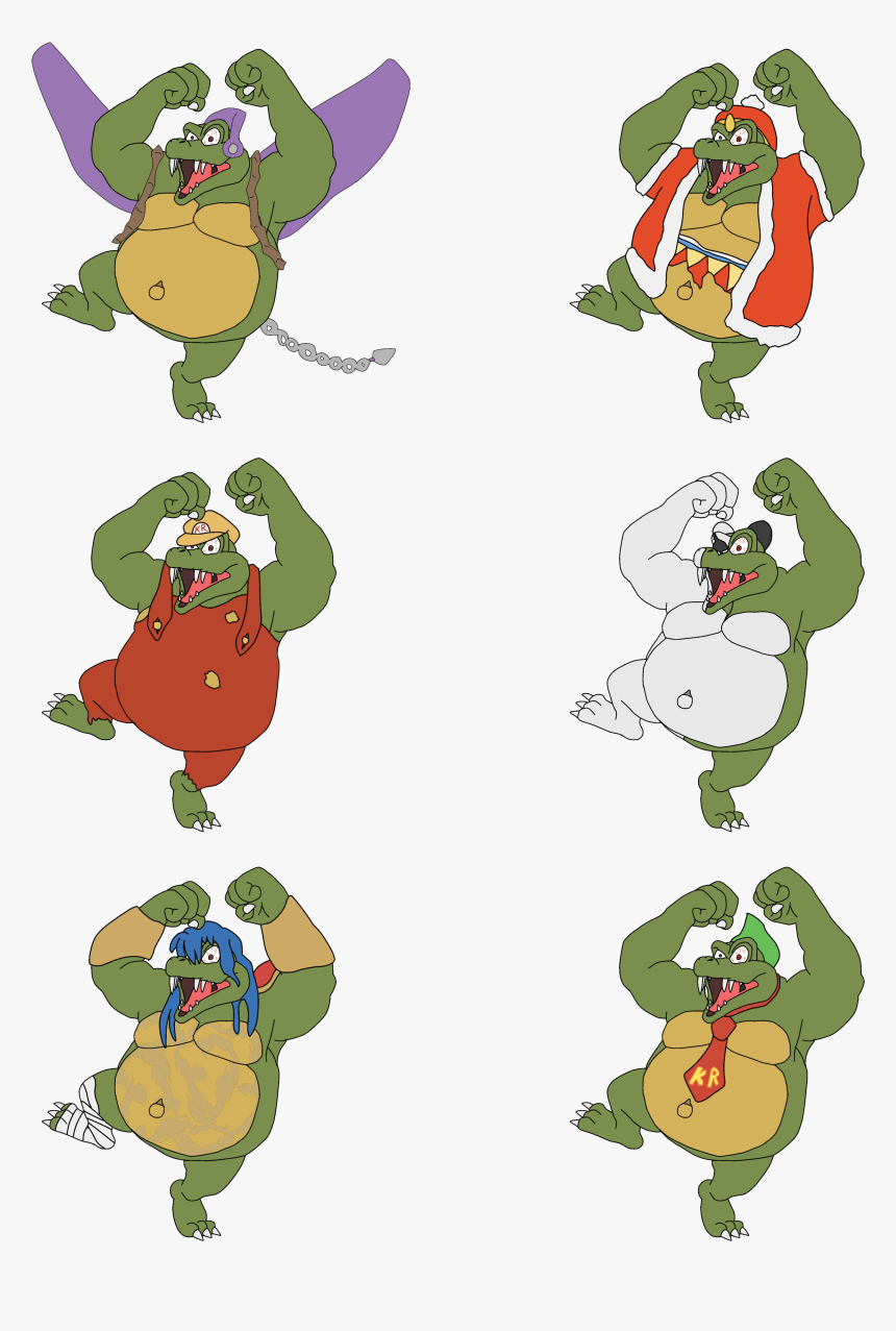 King K Rool Naked, HD Png Download, Free Download