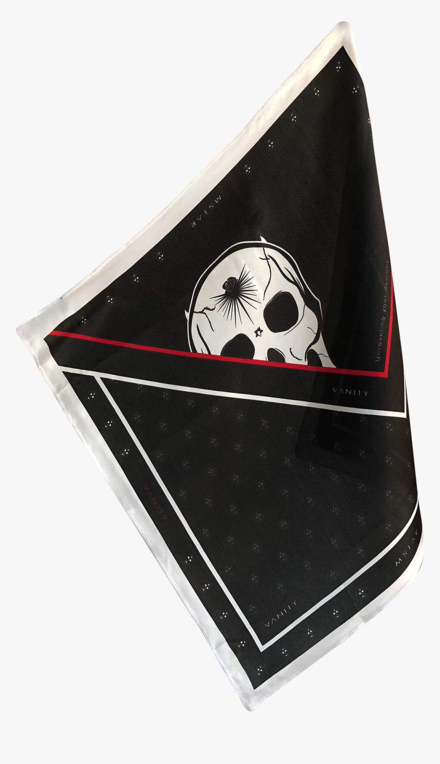 Unraveling Your Demons Vanity Man Silk Bandana - Skull, HD Png Download, Free Download