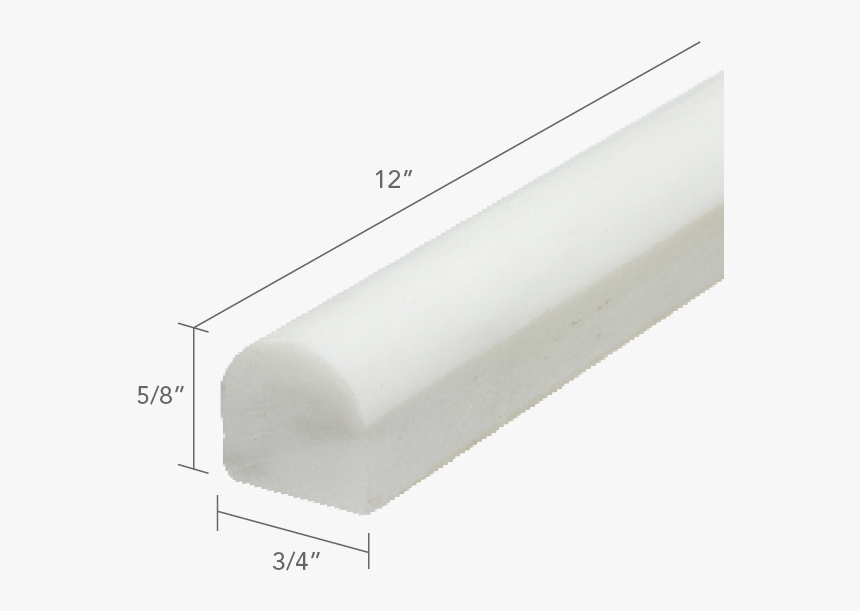 Glacier White Polished Pencil - Wood, HD Png Download, Free Download