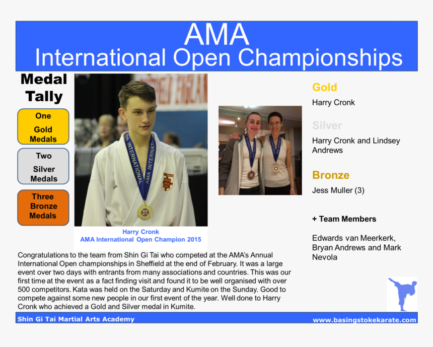 Ama International Karate Open - Rainbow Animation Group, HD Png Download, Free Download