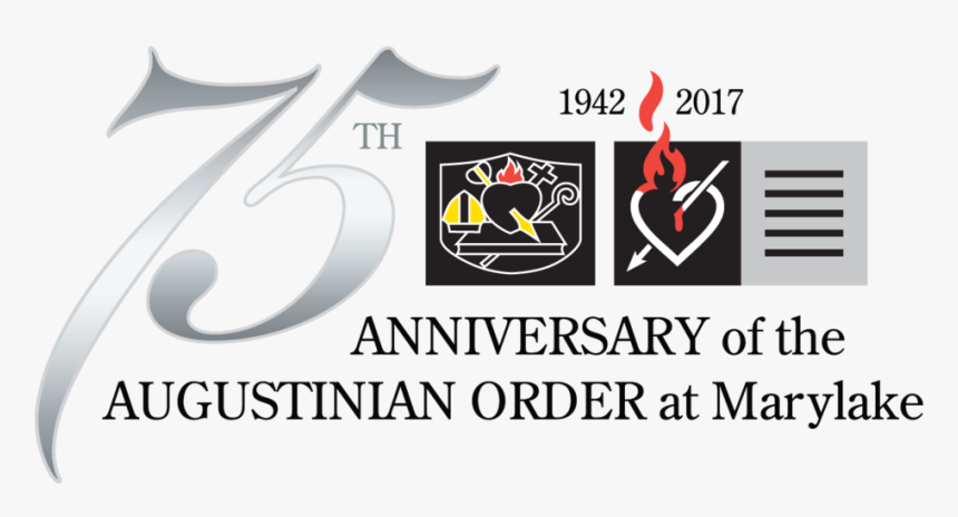 2017 Marked The 75th Anniversary Of The Augustinian - Graphic Design, HD Png Download, Free Download