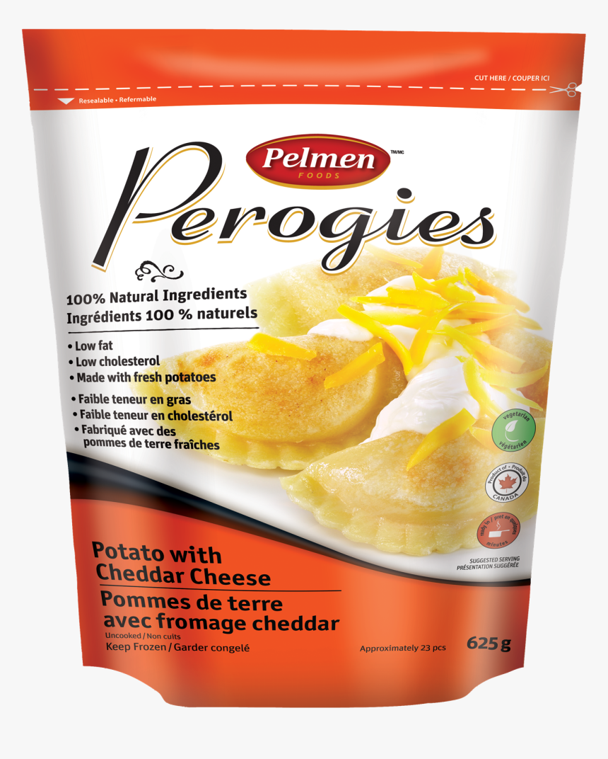 Potato & Cheddar Cheese Perogies - Convenience Food, HD Png Download, Free Download