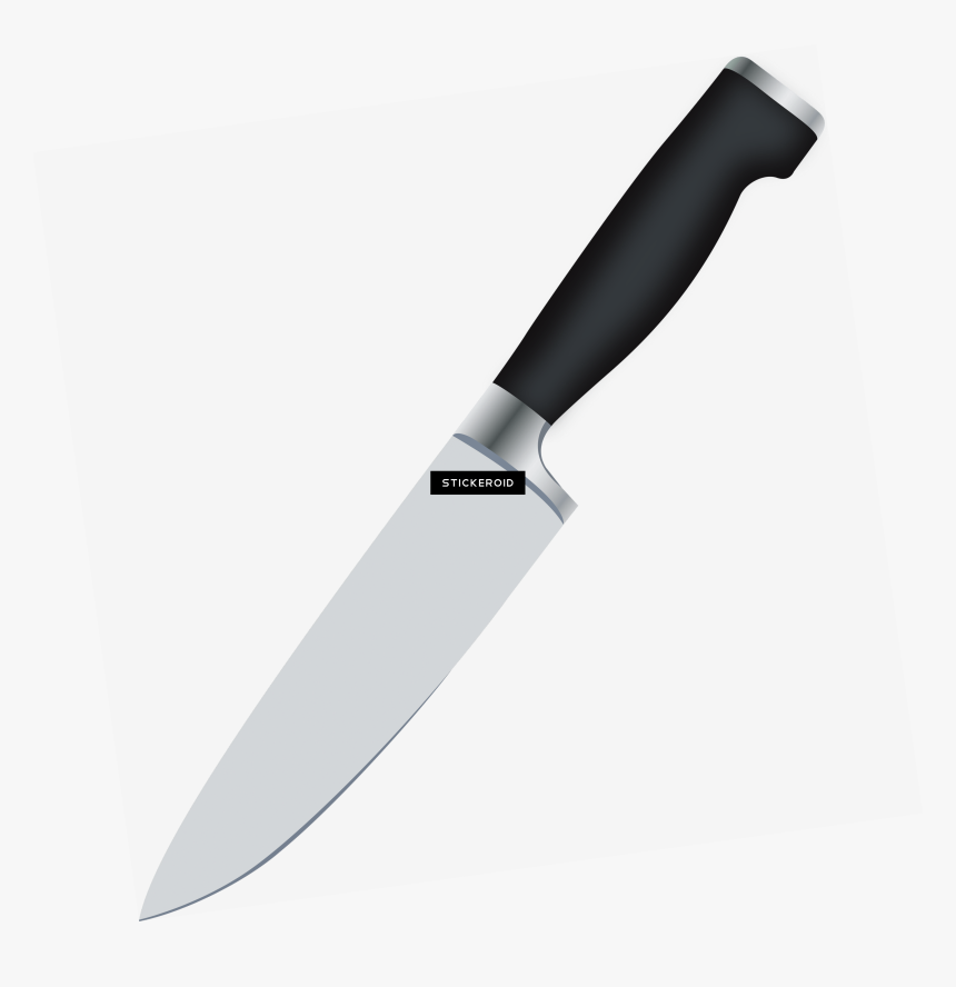 Knife Clipart Black And White , Png Download - Knife .png, Transparent Png, Free Download