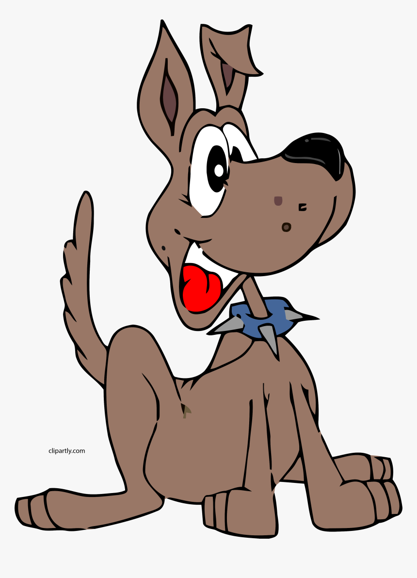 Dog Png Clipartly Com - Cartoon Dog Facing Right, Transparent Png, Free Download