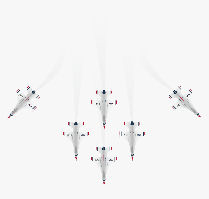 Delta Burst Formation - Aerospace Engineering, HD Png Download, Free Download