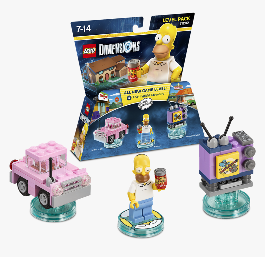 Lego Dimensions Homero Simpson, HD Png Download, Free Download