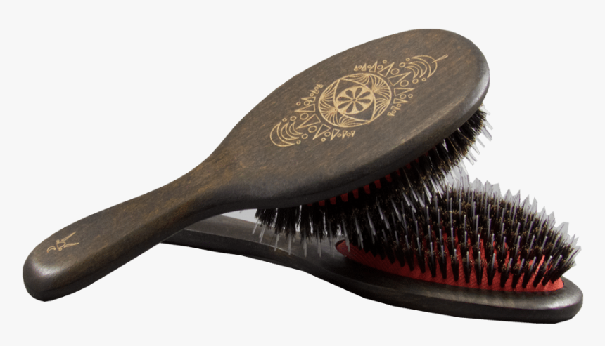 Natural Handcrafted Hair Brush For All Hair Types - Hairdresser, HD Png Download, Free Download