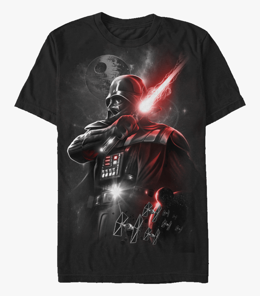 Star Wars Dark Lord Darth Vader T-shirt - Darth Vader Star Wars Mens T Shirt, HD Png Download, Free Download