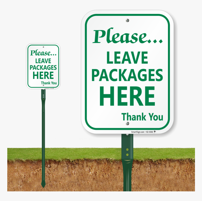 Banner Royalty Free Stock Package Delivery Signs Leave - Do Not Pick Flowers Signage, HD Png Download, Free Download