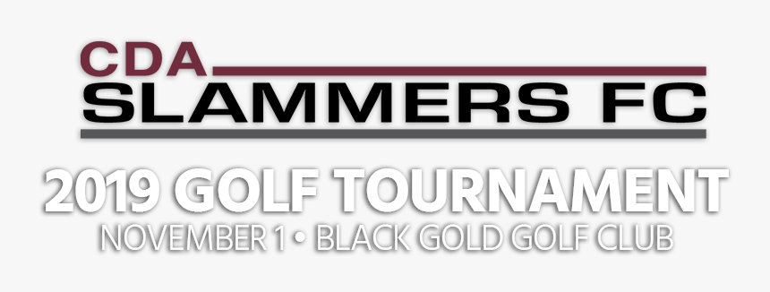 Foreground Banner Cda Slammers Fc Golf Tournament November - Parallel, HD Png Download, Free Download