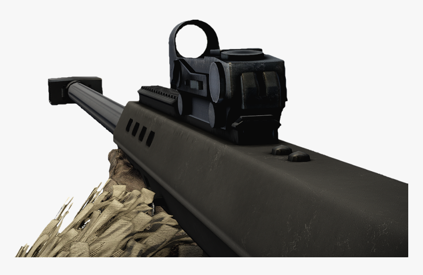 Image Bfbc2 M95s Red Dot Sightpng Battlefield Wiki - Ranged Weapon, Transparent Png, Free Download