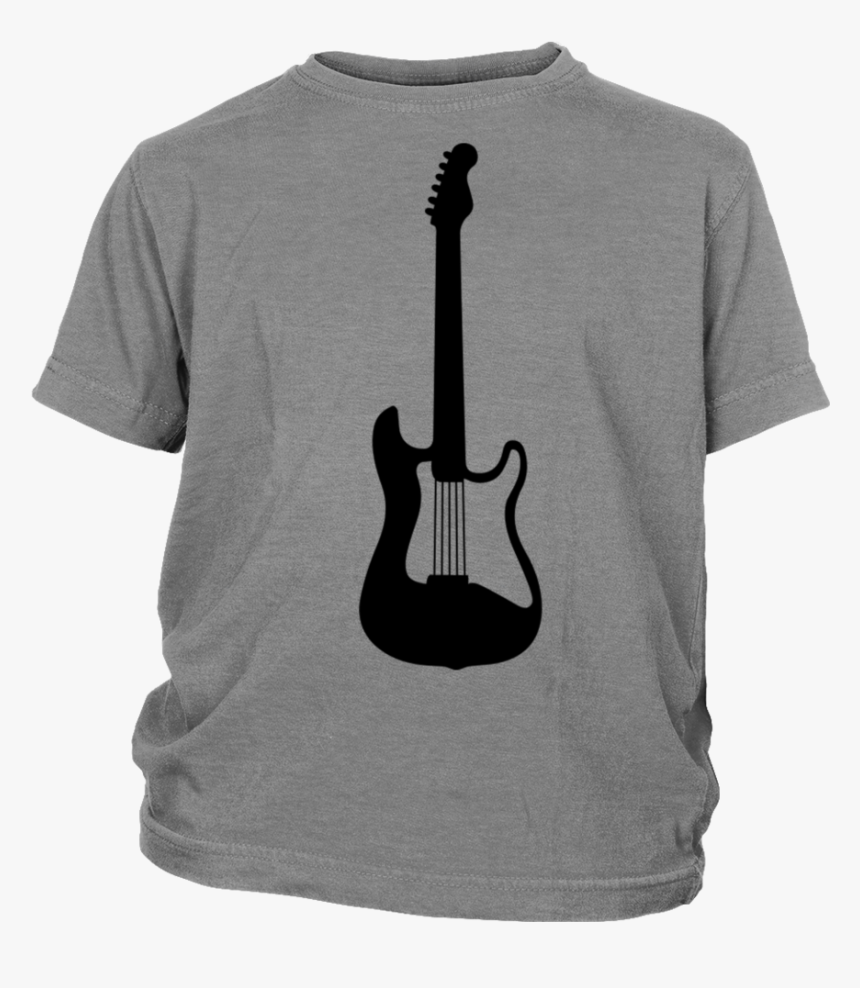 Guitar - Silhouette - E Guitar - Rock Logo T Shirt - Bash Brothers T Shirt, HD Png Download, Free Download