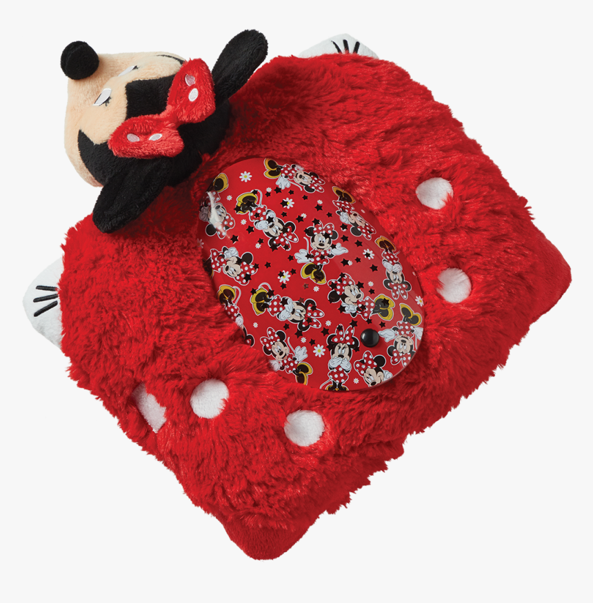 Disney Rockin The Dots Minnie Mouse Sleeptime Lite - Pillow Pets, HD Png Download, Free Download