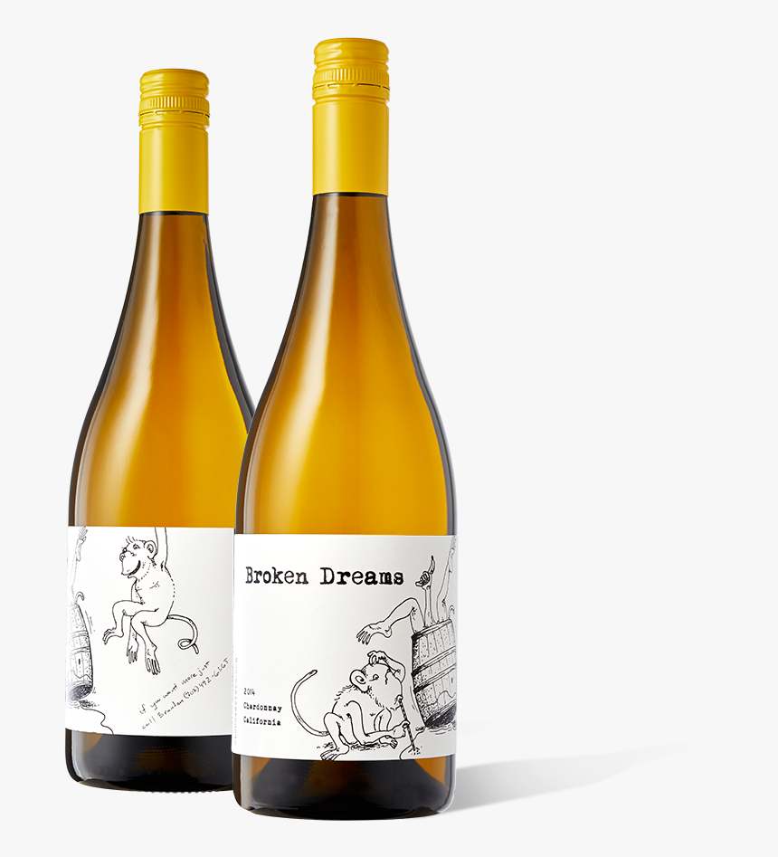 Slo Down Wines Broken Dreams - Slo Down Broken Dreams Chardonnay, HD Png Download, Free Download