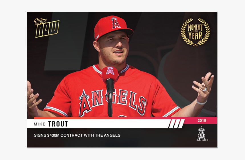 Image - Topps Now Moment Of The Year, HD Png Download, Free Download