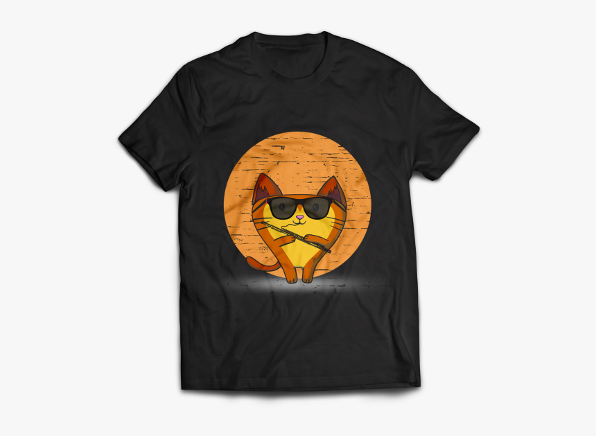 Mockup-cat - T-shirt, HD Png Download, Free Download