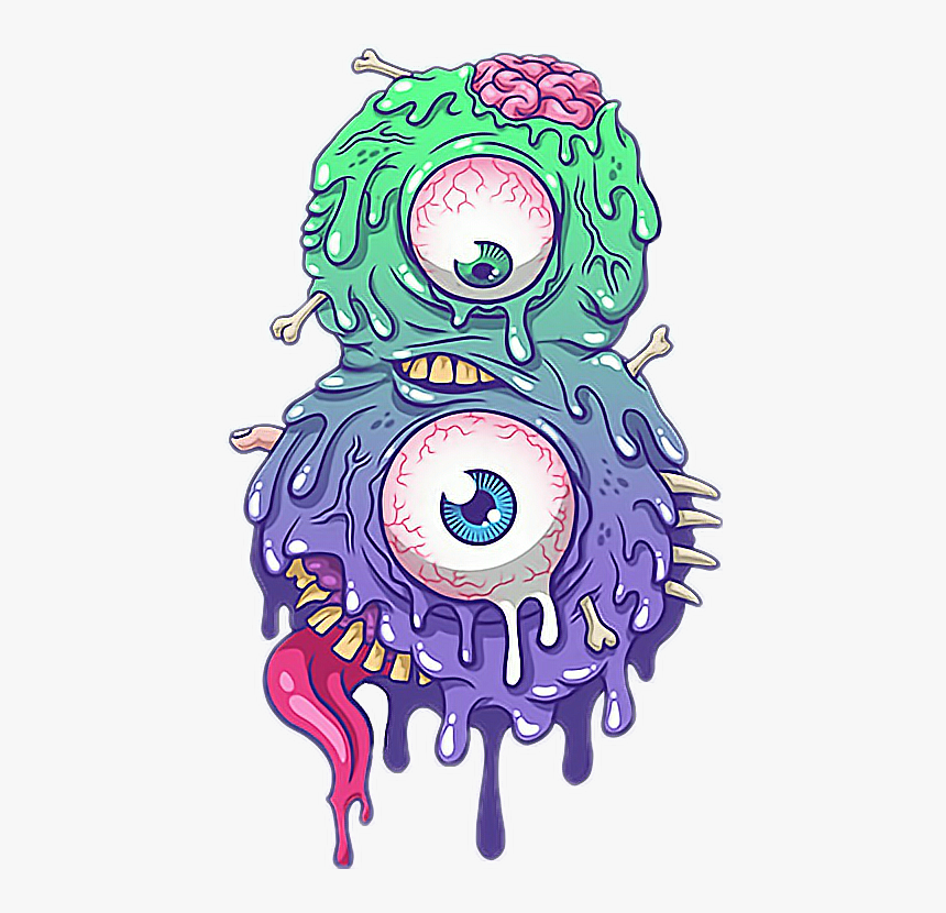 Graffiti Monster Eye, HD Png Download, Free Download