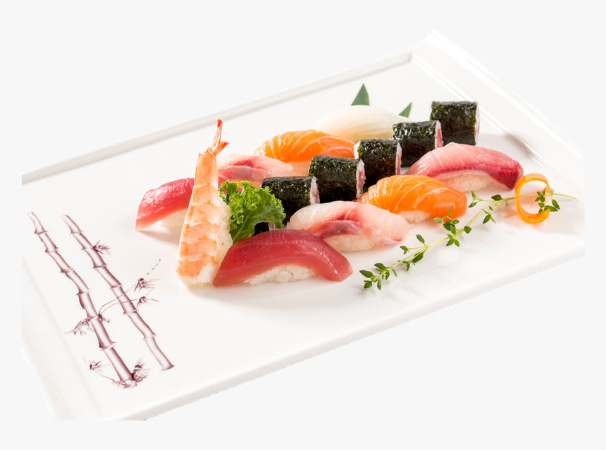 Sushi , Png Download - Salmon Sashimi And Mango, Transparent Png, Free Download