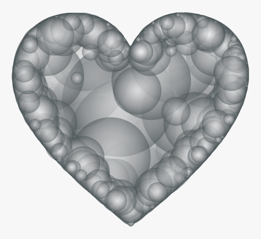 Geometric Heart Grayscale - Memorial Park Conservancy Logo, HD Png Download, Free Download