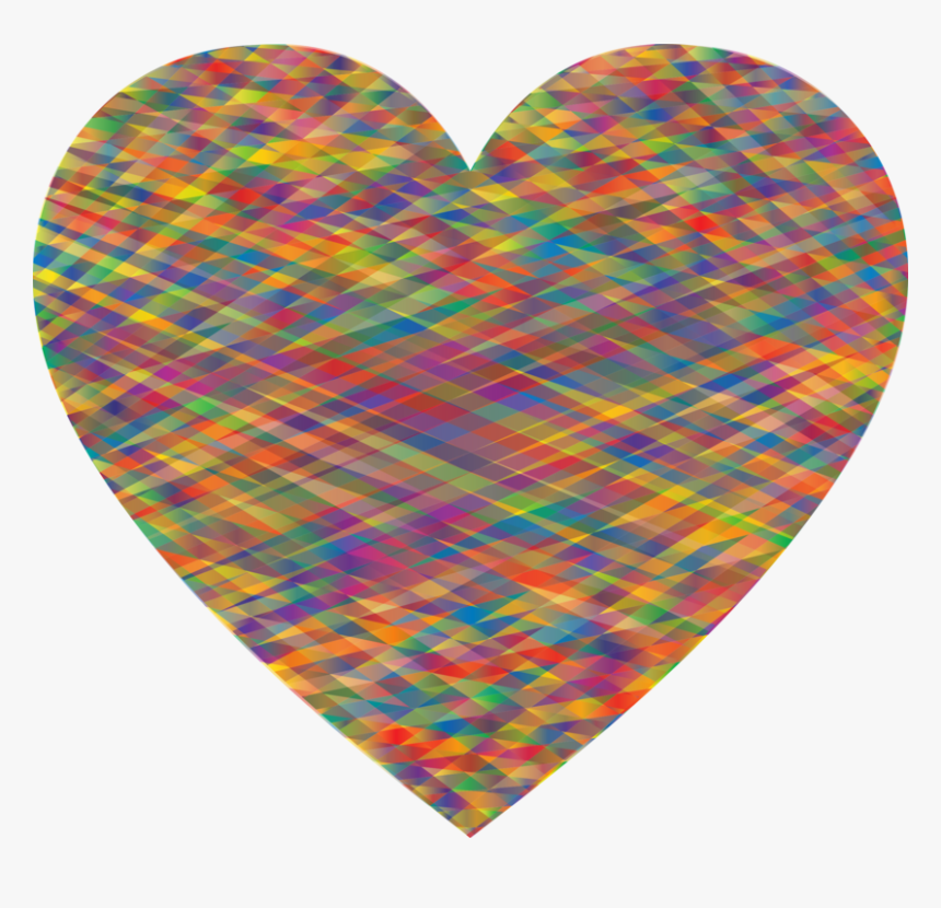 Textile,heart,tartan - Portable Network Graphics, HD Png Download, Free Download