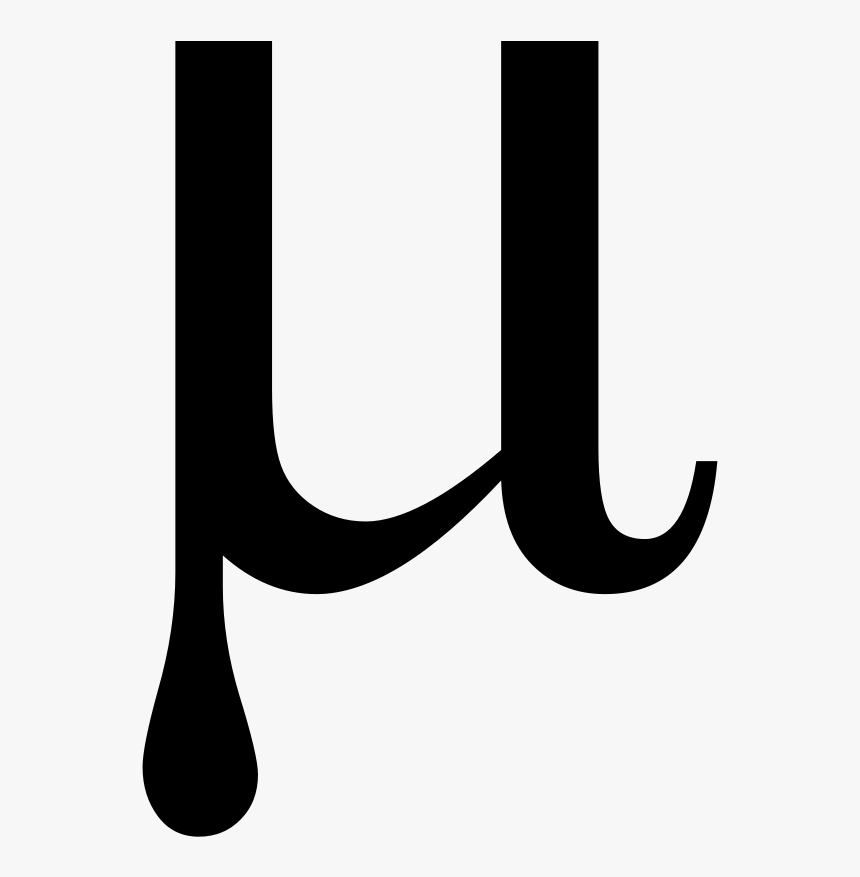 Mu Symbol Png, Transparent Png, Free Download