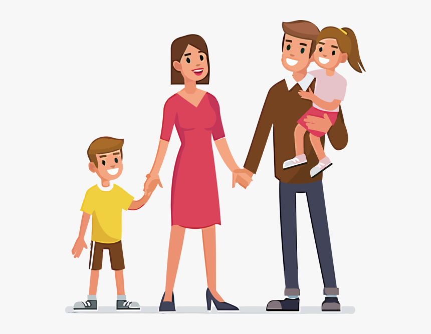 Transparent Family Day Cartoon Sharing Conversation - Child Parenting Rules, HD Png Download, Free Download