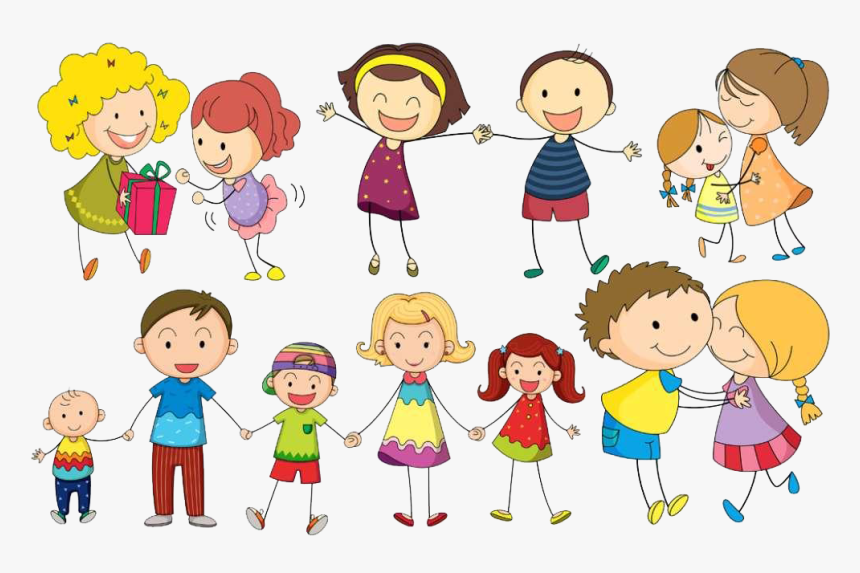 Transparent Family Cartoon Png - Clipart Family Set, Png Download, Free Download