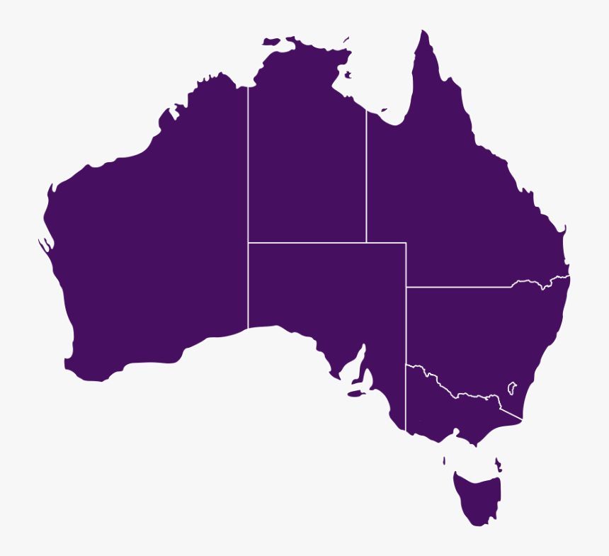 Map Of Australia, HD Png Download, Free Download