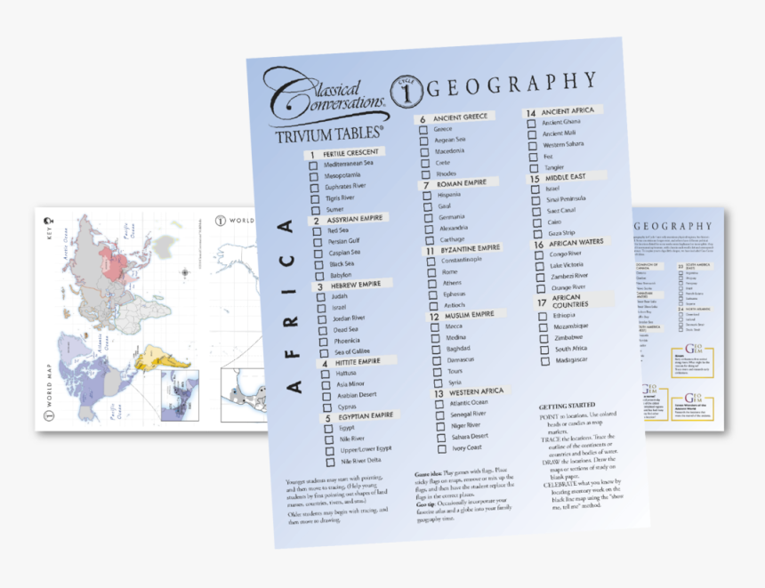 Cycle 1 Geography , Png Download - Classical Conversations, Transparent Png, Free Download