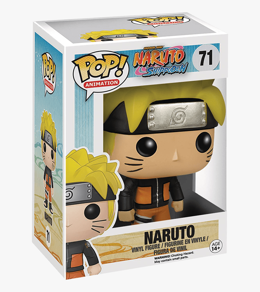 Funko Pop Anime Naruto Shippuden Naruto, HD Png Download, Free Download