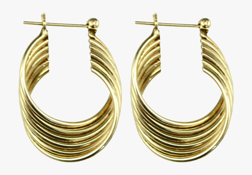 Pair Of 14k Gold Earrings - Earrings, HD Png Download, Free Download