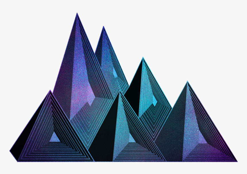 Mountains2 - Triangle, HD Png Download, Free Download