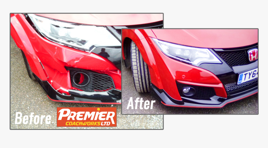 Honda Bodywork And Bumper Accident Repairs By Premier - Coupé, HD Png Download, Free Download