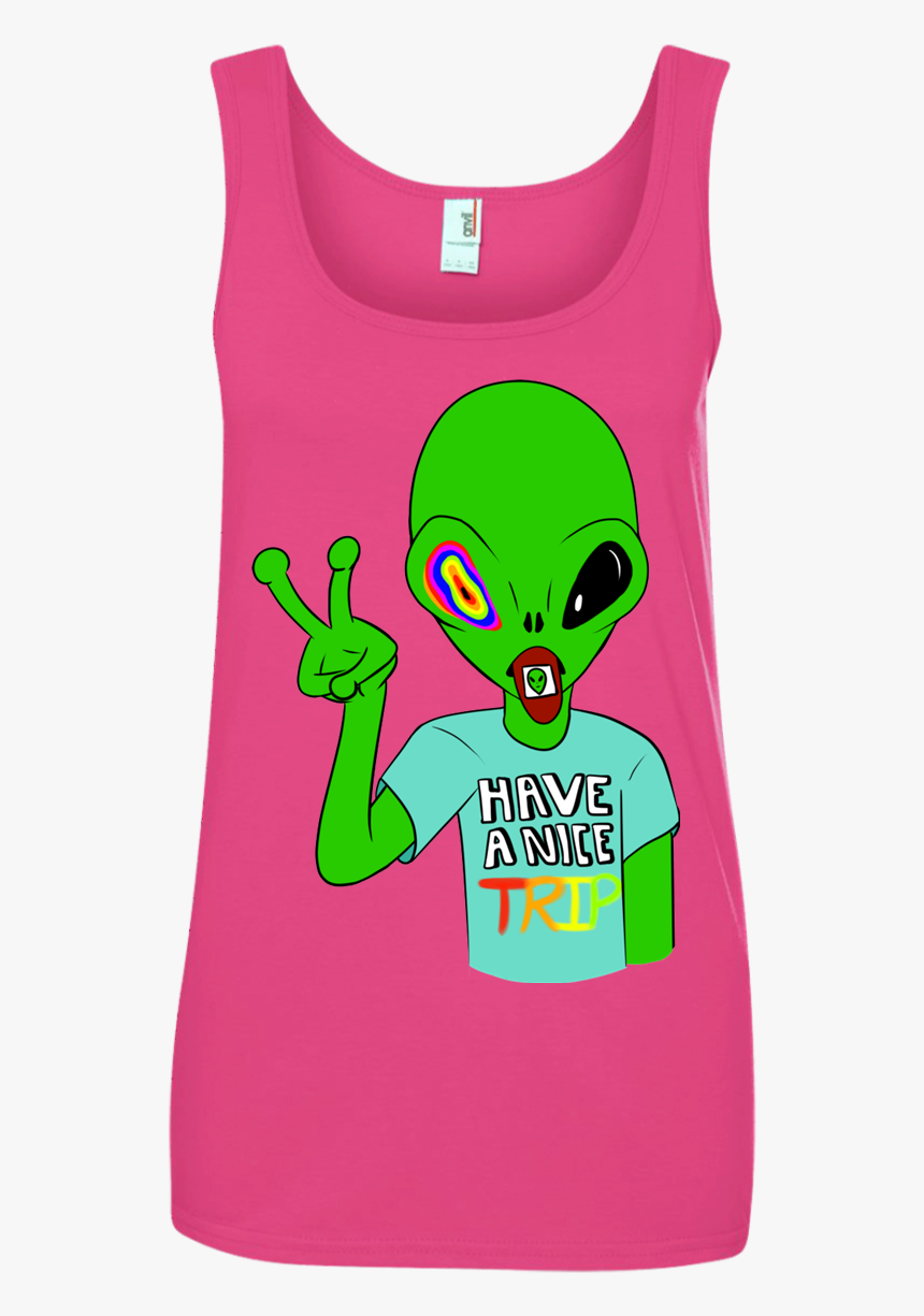 Acid Alien Ladies Tank Top - Active Tank, HD Png Download, Free Download