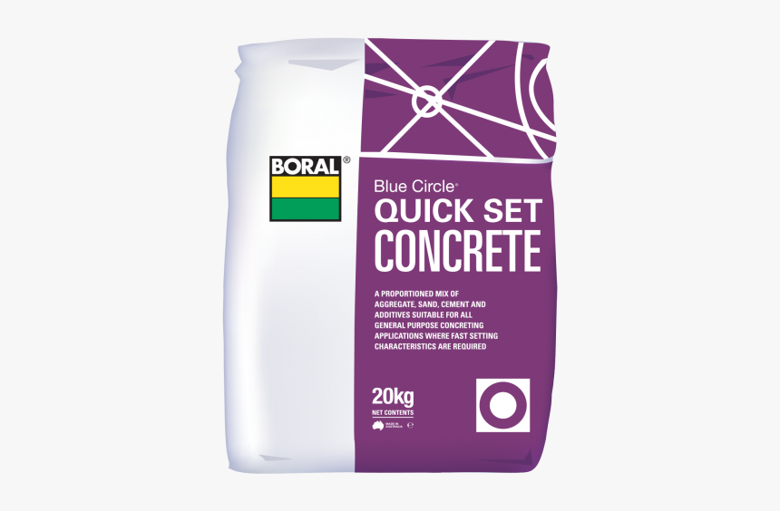 Boral Quick Set Concrete, HD Png Download, Free Download