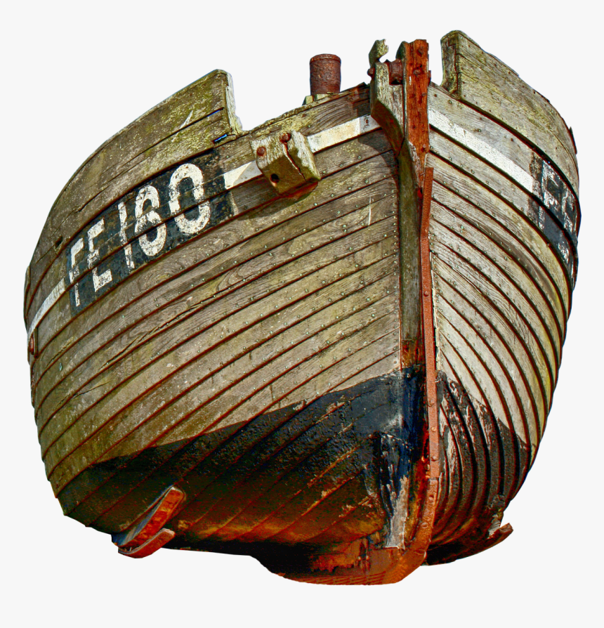 Ship Wood Old - Barco Encalhado Png, Transparent Png, Free Download