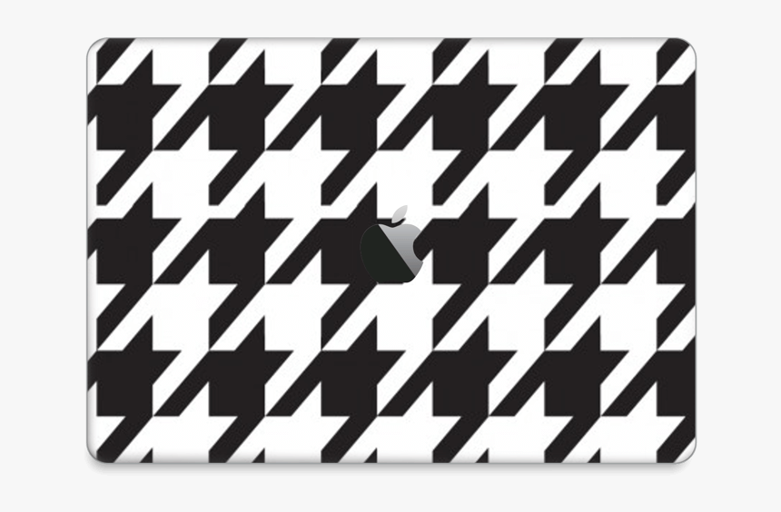 Houndstooth Skin Macbook Pro 13” 2016- - Houndstooth On Graph Paper, HD Png Download, Free Download