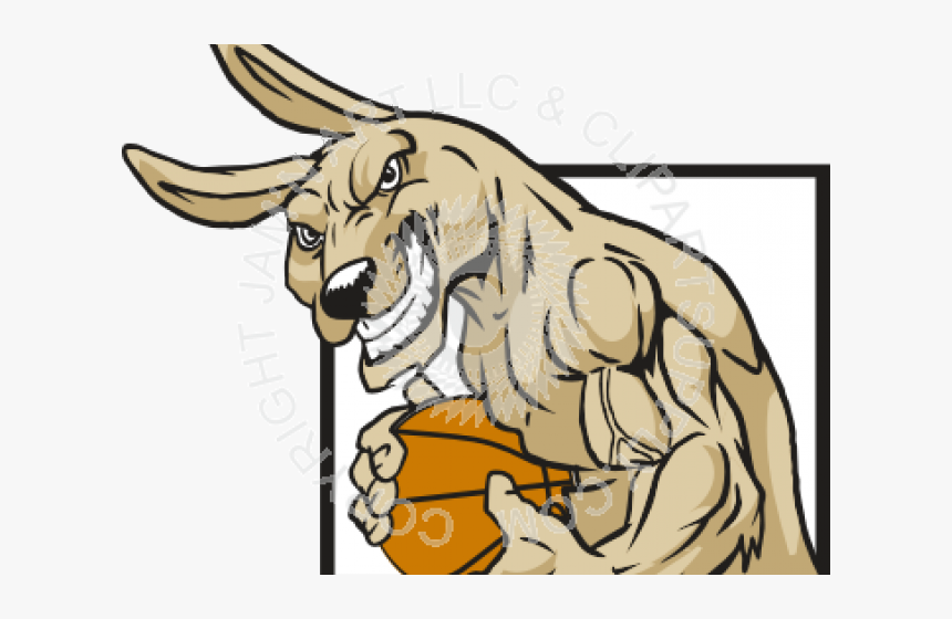 Transparent Kangaroo Clipart - Kangaroo Football, HD Png Download, Free Download