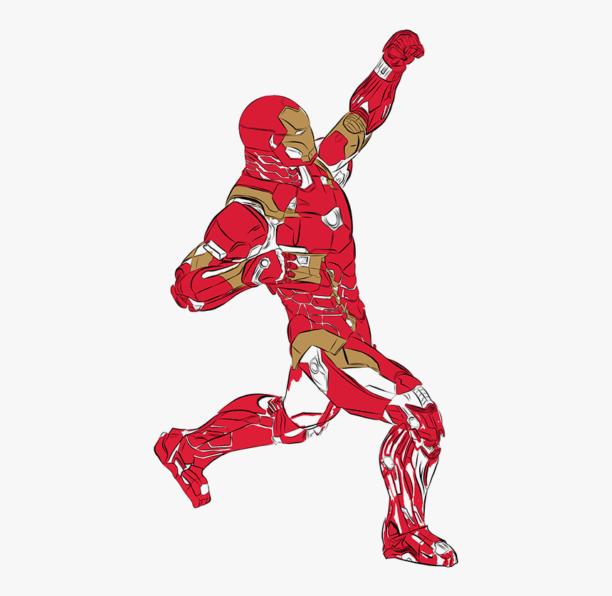 Drawing Clipart , Png Download - Iron Man, Transparent Png, Free Download