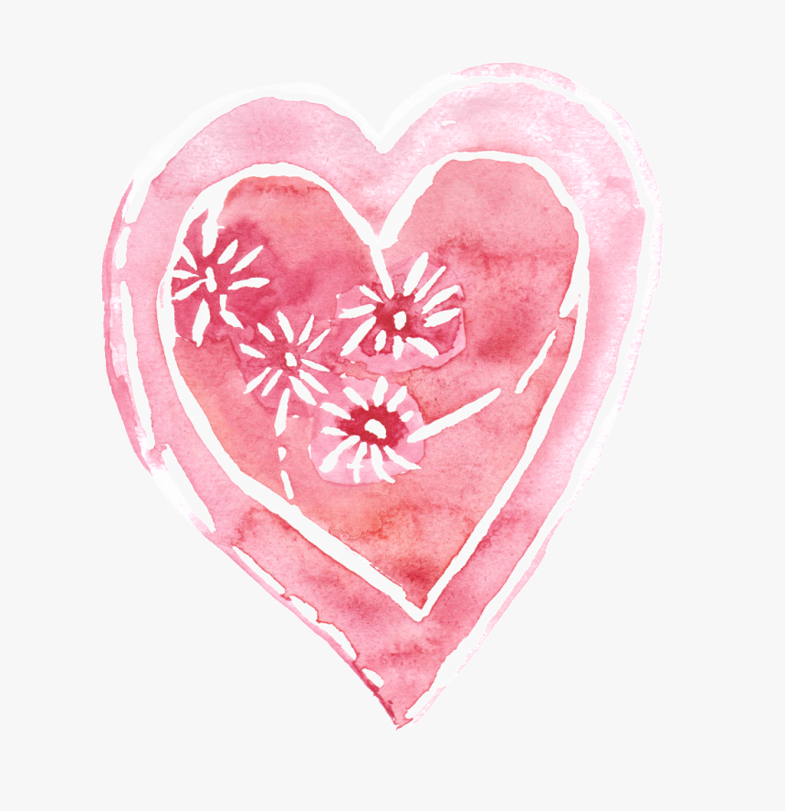 Love Flower Box Transparent Decorative - Heart, HD Png Download, Free Download