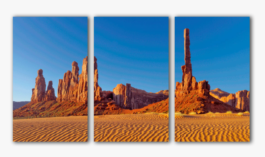 Yea Bi Chie Totem Pole Tryp - Desert Spire, HD Png Download - kindpng