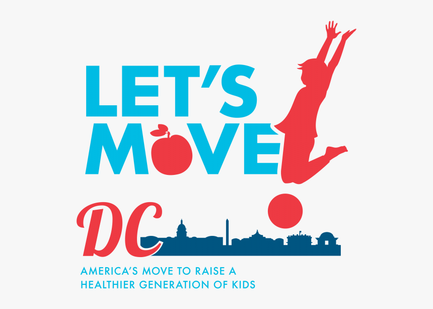 Michelle Obama Let's Move, HD Png Download, Free Download