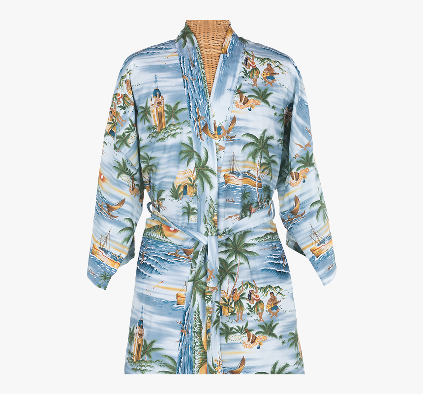 Aloha Tower Kimono - Tree, HD Png Download, Free Download