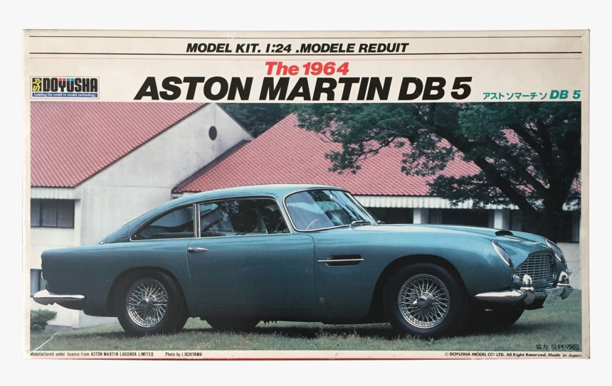 Www - Maquette - Hk - Doyusha 1 24 Aston Martin Db5, HD Png Download, Free Download